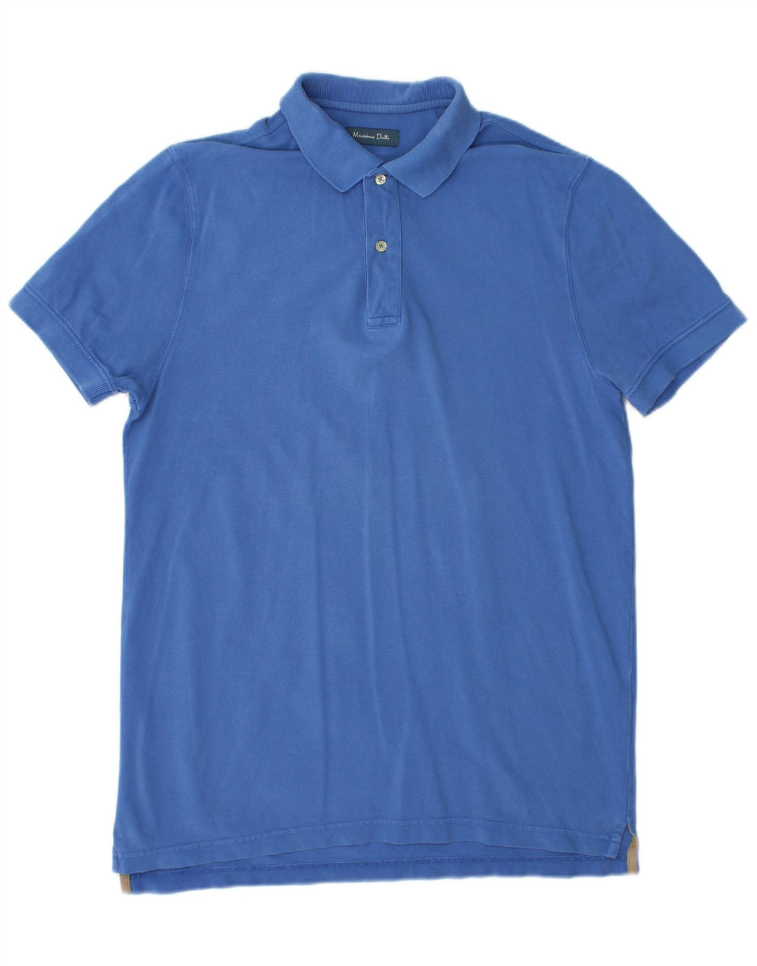 Polo da uomo MASSIMO DUTTI Blu medio