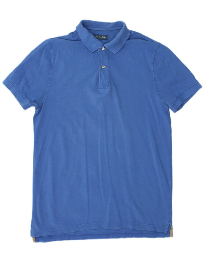 Polo da uomo MASSIMO DUTTI Blu medio