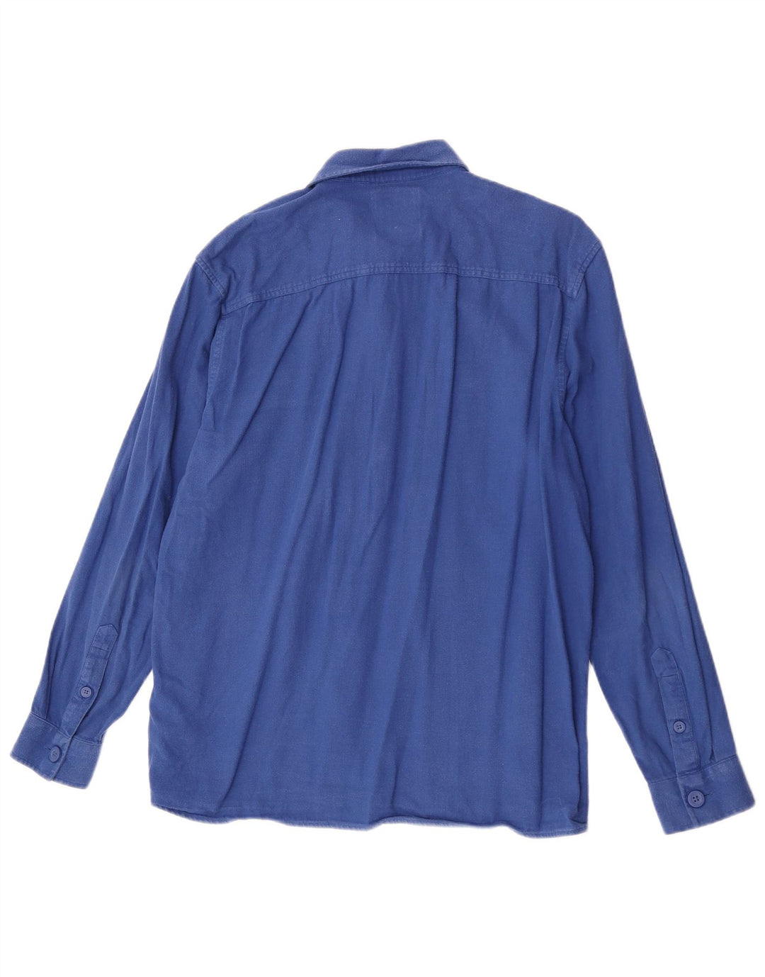 Crew Clothing Camicia da uomo grande in cotone blu