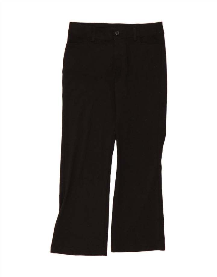 LEE Womens Bootcut Casual Trousers US 12 Large W32 L32 Black Polyester Vintage Lee and Second-Hand Lee from Messina Hembry 