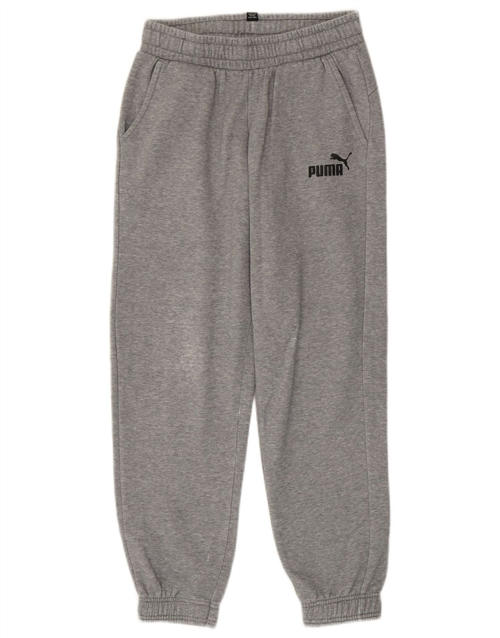 Pantaloni della tuta da ragazzo PUMA Joggers 13-14 anni in cotone grigio