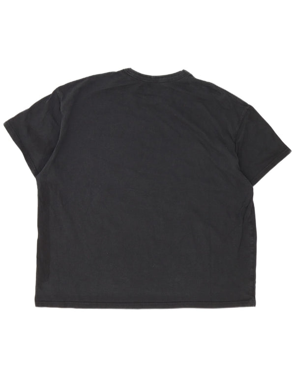 T-shirt Nike da uomo vestibilità ampia 3XL cotone nero