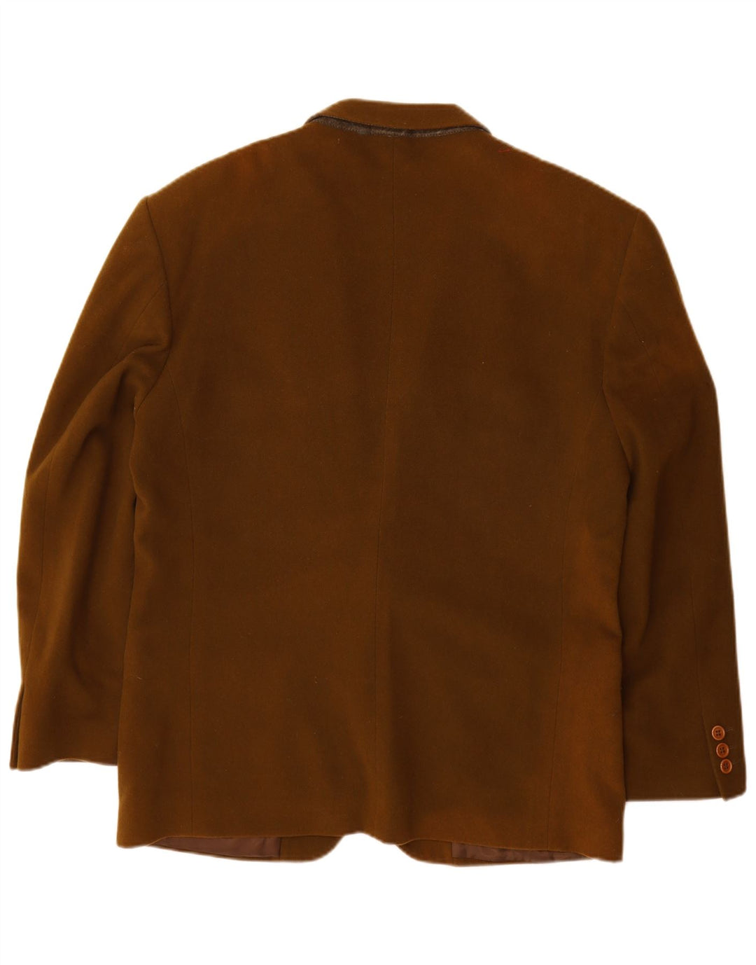 Giacca blazer da uomo a 2 bottoni Valentino IT 52 XL marrone in lana vergine