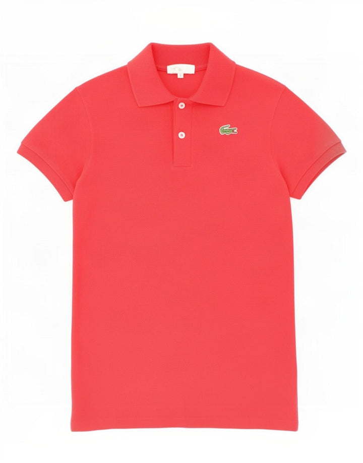 Polo Lacoste da bambino 13-14 anni in cotone rosso