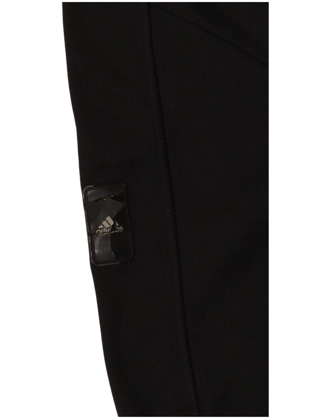Giacca da ginnastica da uomo Adidas, giacca media, in cotone nero
