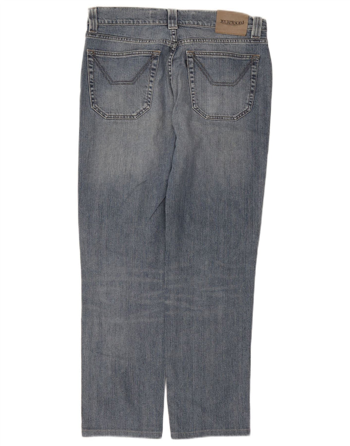 Jeans dritti da uomo Jeckerson W33 L29 cotone blu