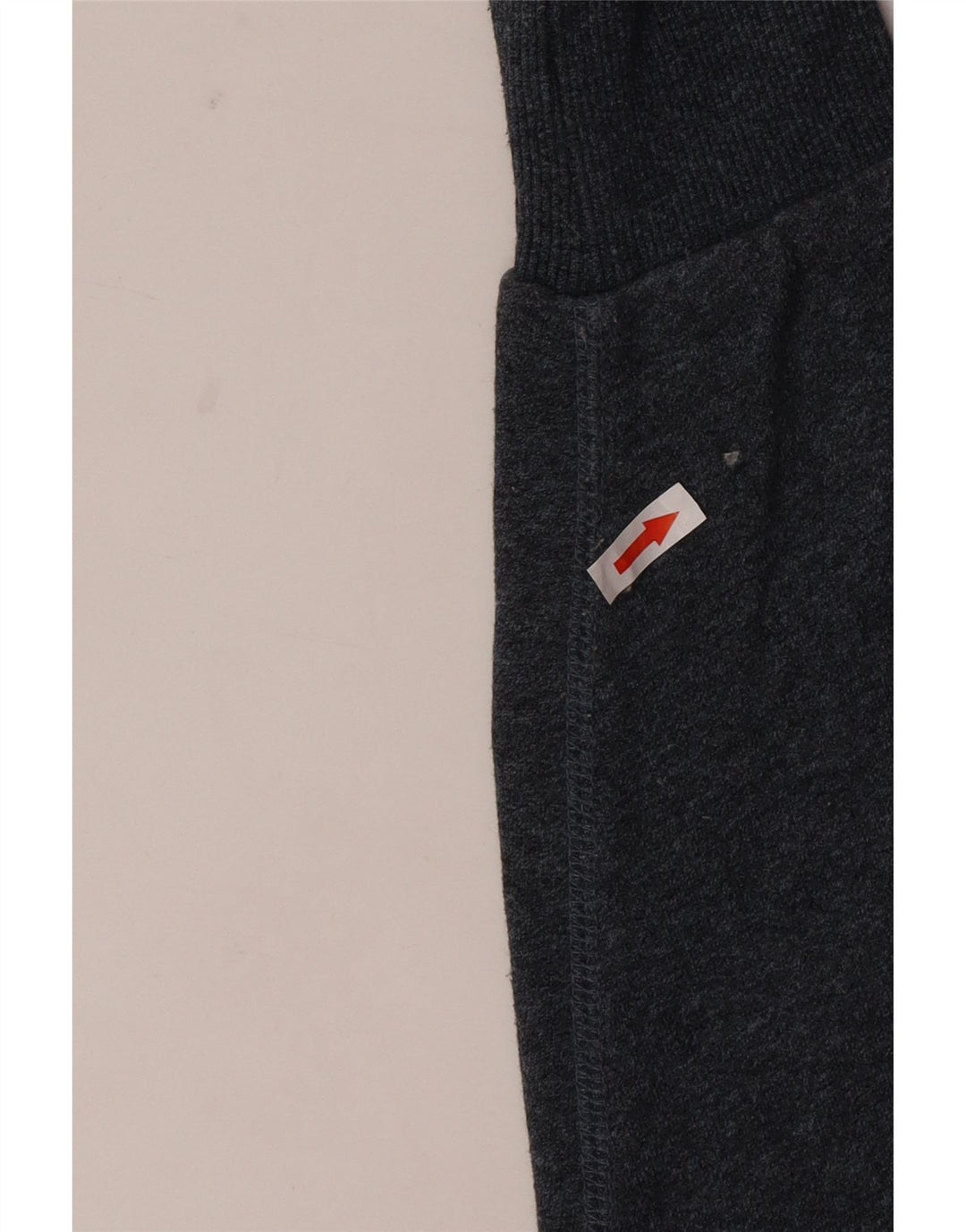 Felpa grafica da uomo Superdry Maglione in cotone color block grigio medio