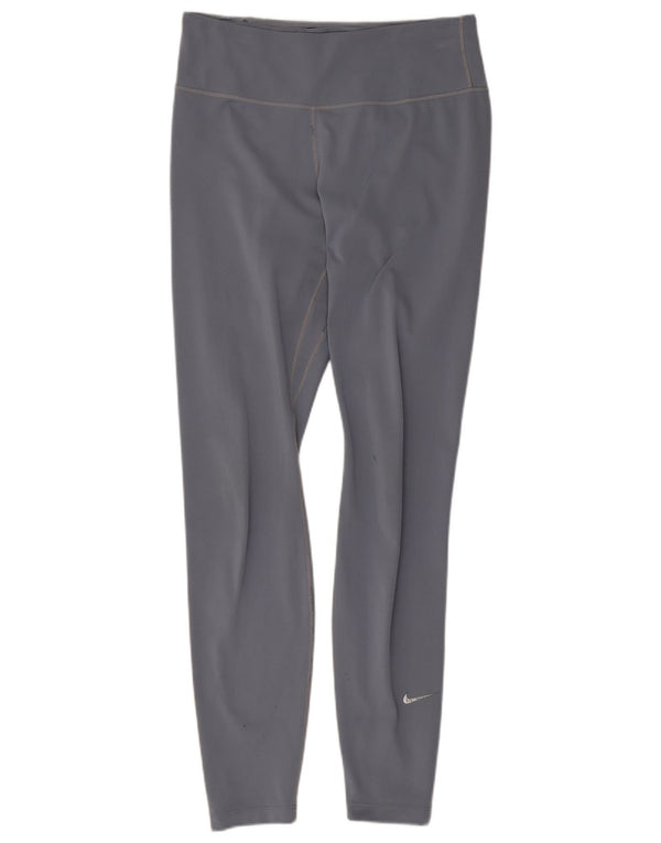 Leggings Nike Dri Fit da donna UK 8 Small Grigio Poliestere