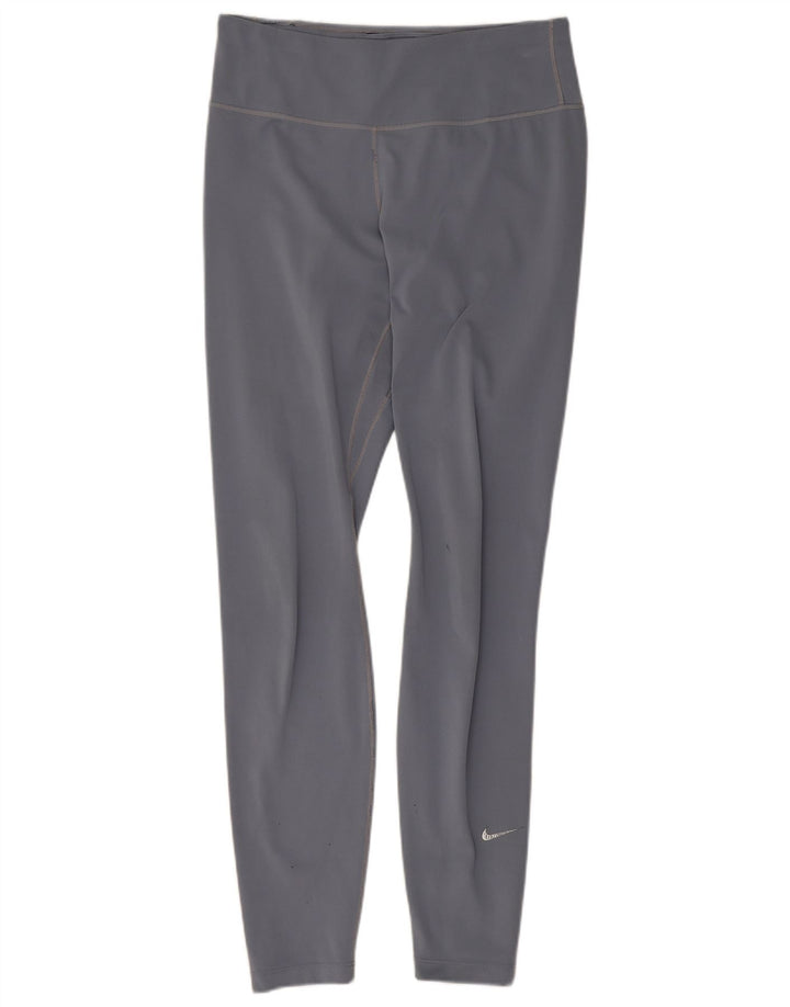 Leggings Nike Dri Fit da donna UK 8 Small Grigio Poliestere