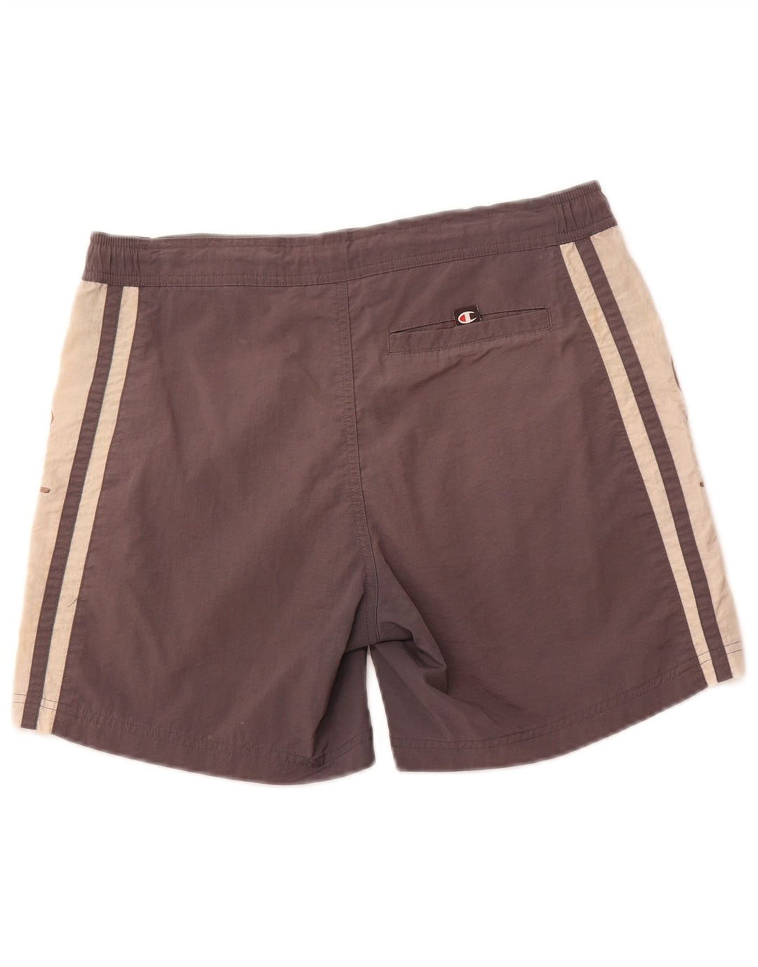 CHAMPION Pantaloncini da bagno con grafica da uomo Small Grey Colourblock in poliammide