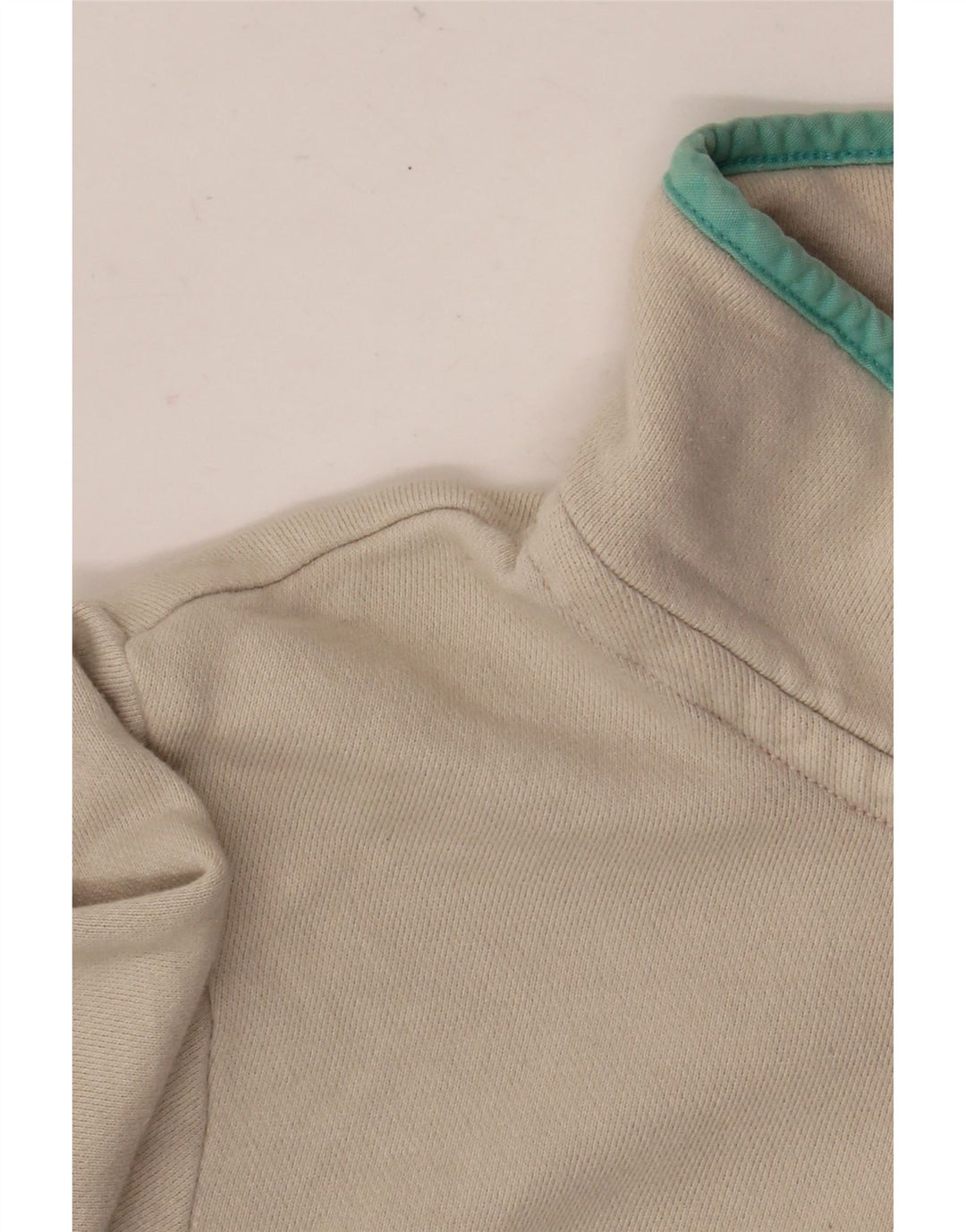 Joules Felpa da Donna con Collo a Bottone, Maglione UK 16, Grandi Righe Bianche