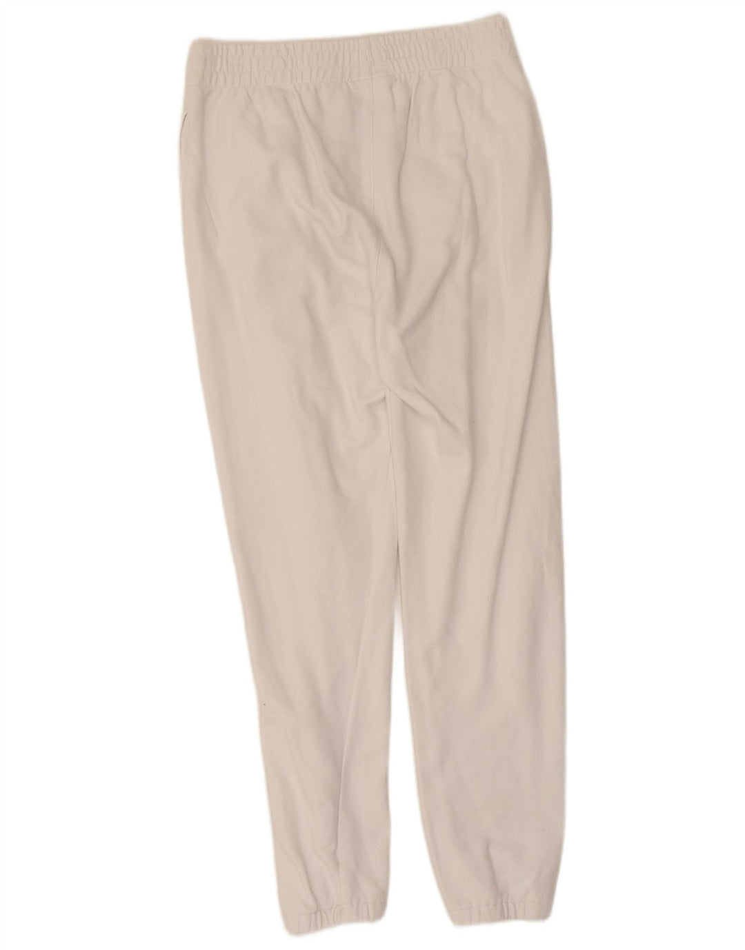 DKNY Pantaloni da tuta con grafica da donna Joggers UK 14 Cotone bianco medio