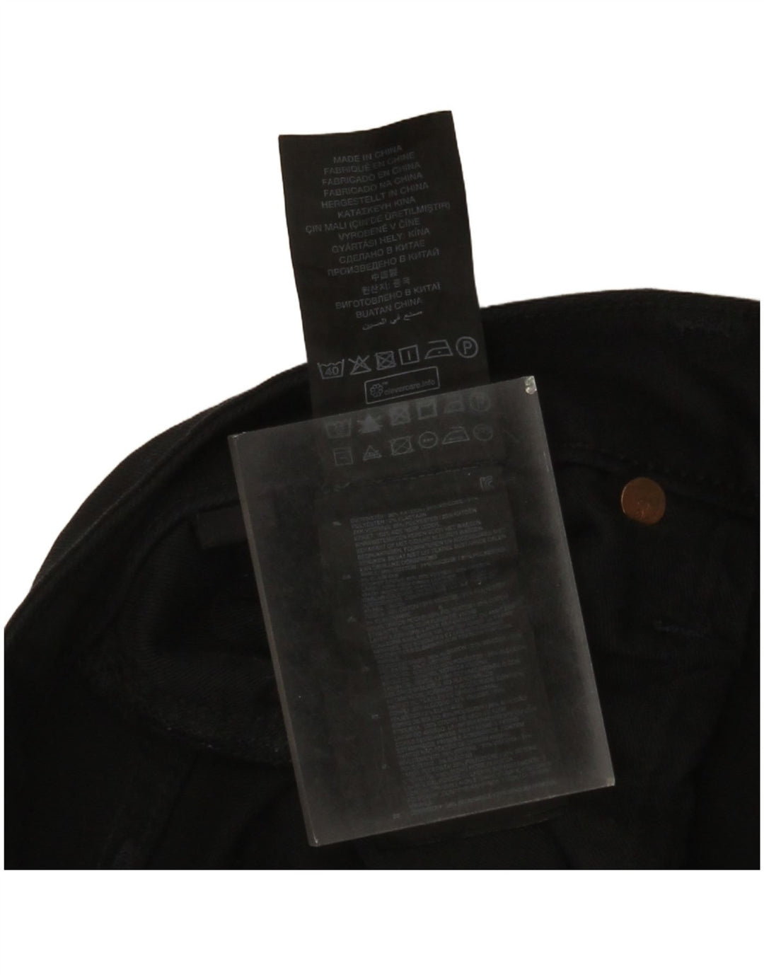 Jeans slim da uomo G-Star W32 L32 cotone nero