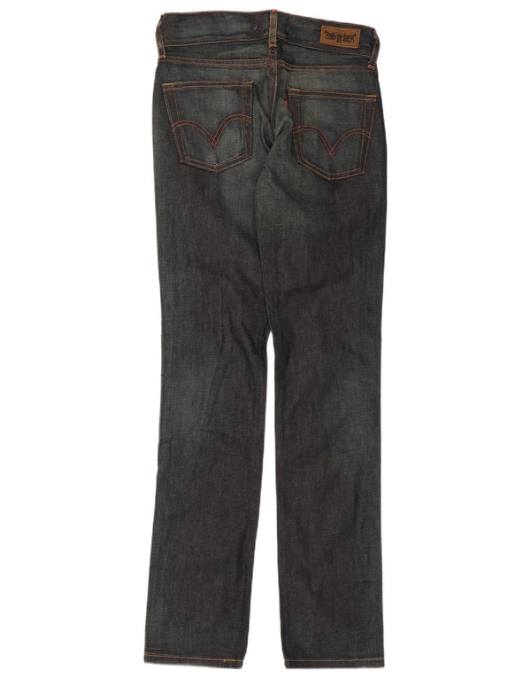 Levi's Womens Patty Anne Slim Jeans W27 L34 Blue Cotton