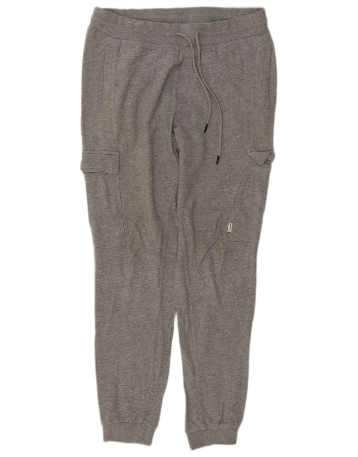 JACK & JONES Pantaloni da tuta cargo da uomo Joggers Cotone grigio medio