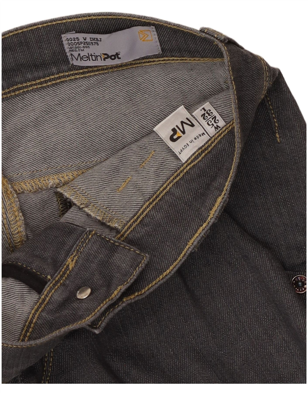 Jeans slim da donna Meltin' Pot W25 L32 Grigi