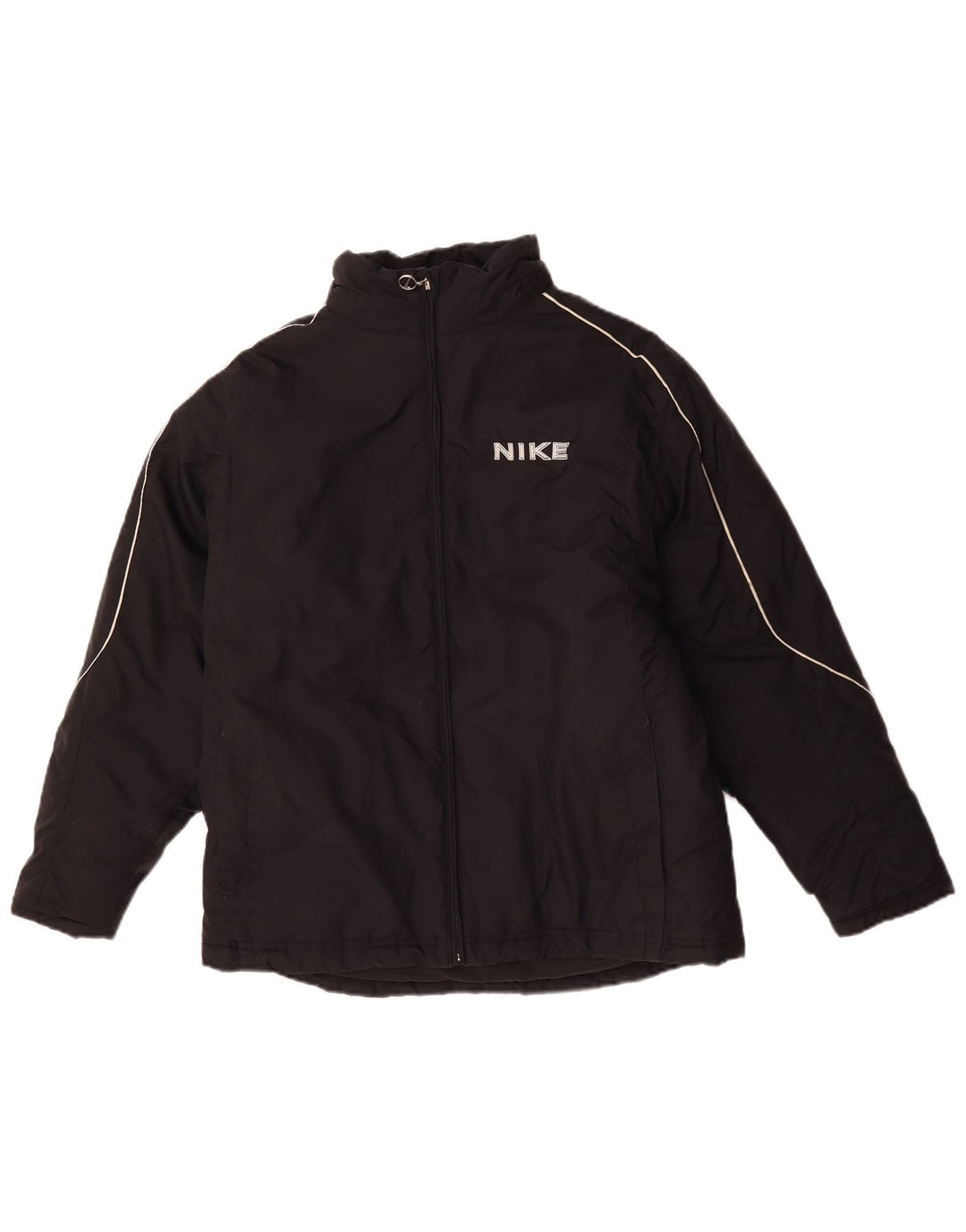 Giacca imbottita con grafica Nike da ragazzo 13-14 anni XL poliestere nero