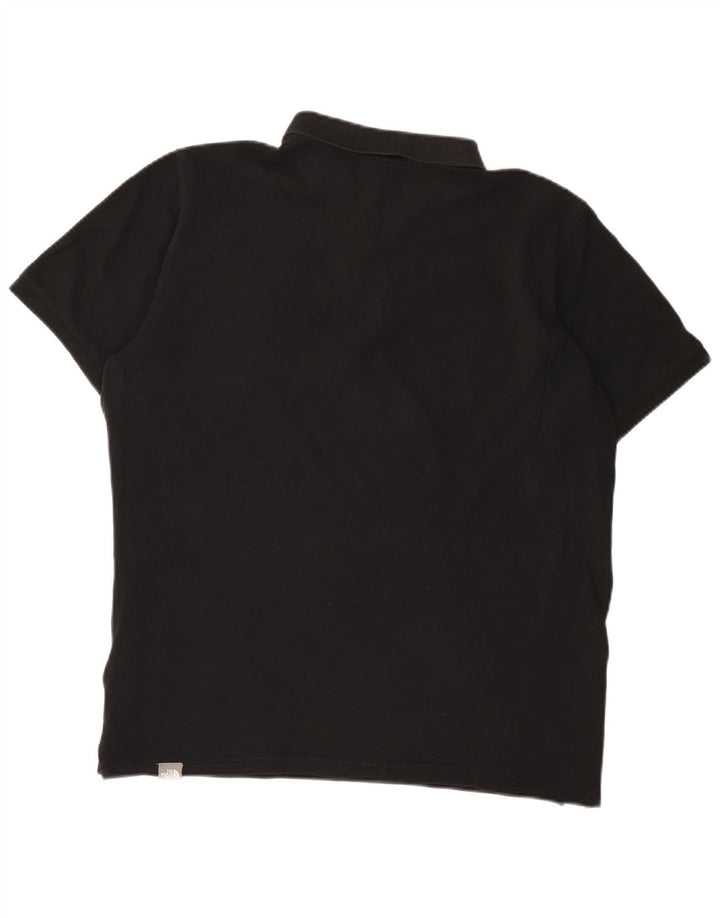 Polo da uomo The North Face grande in cotone nero