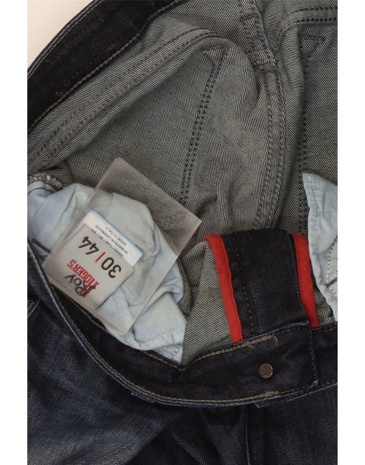 Jeans slim da donna Roy Rogers W30 L28 cotone blu