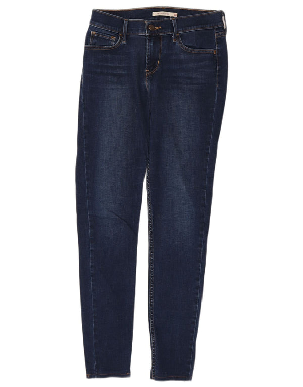 Jeans Levi's 710 Super Skinny da donna W28 L29 Blu Navy