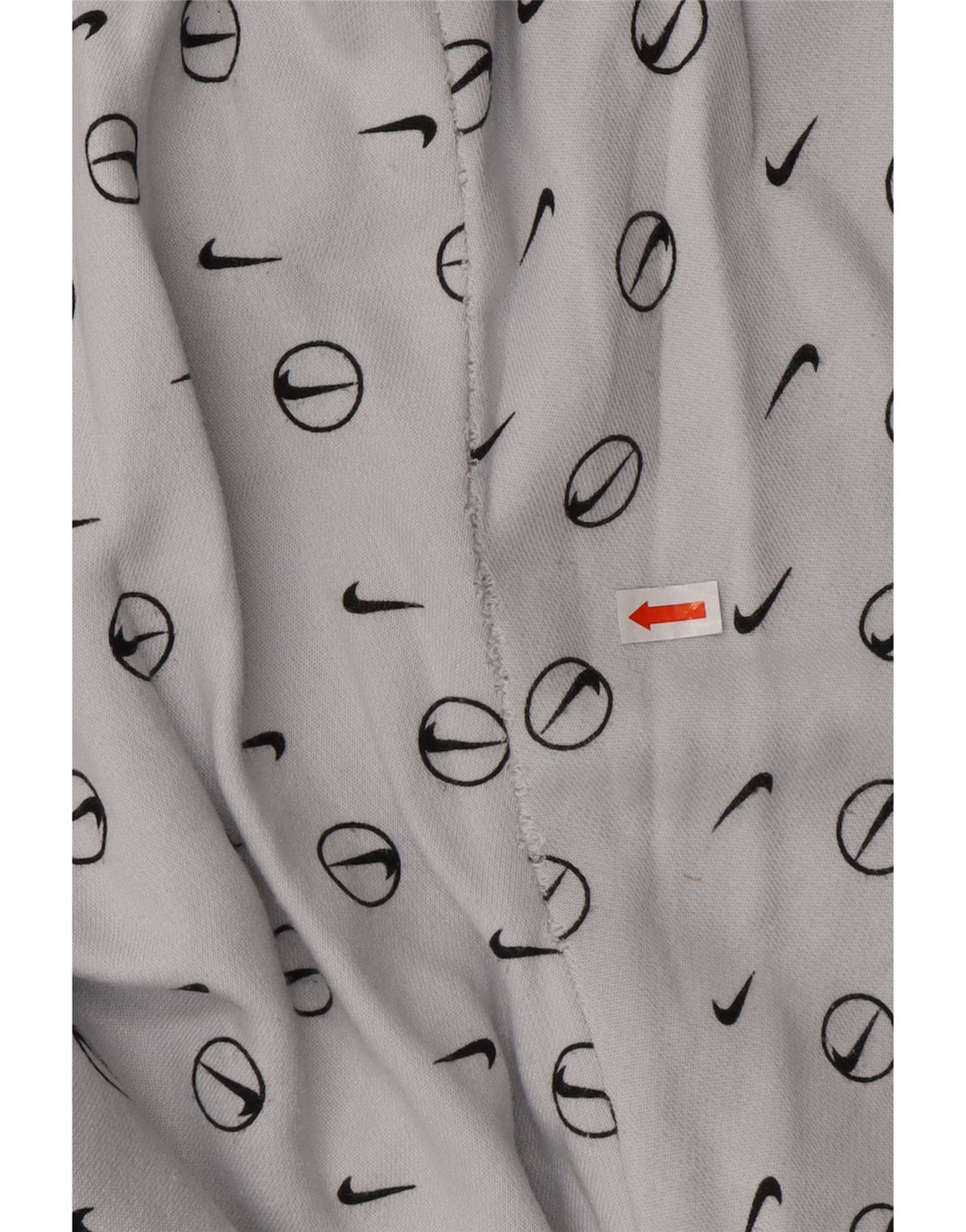 NIKE Pantaloni da tuta da uomo con grafica ampia e vestibilità ampia, piccoli, in cotone blu