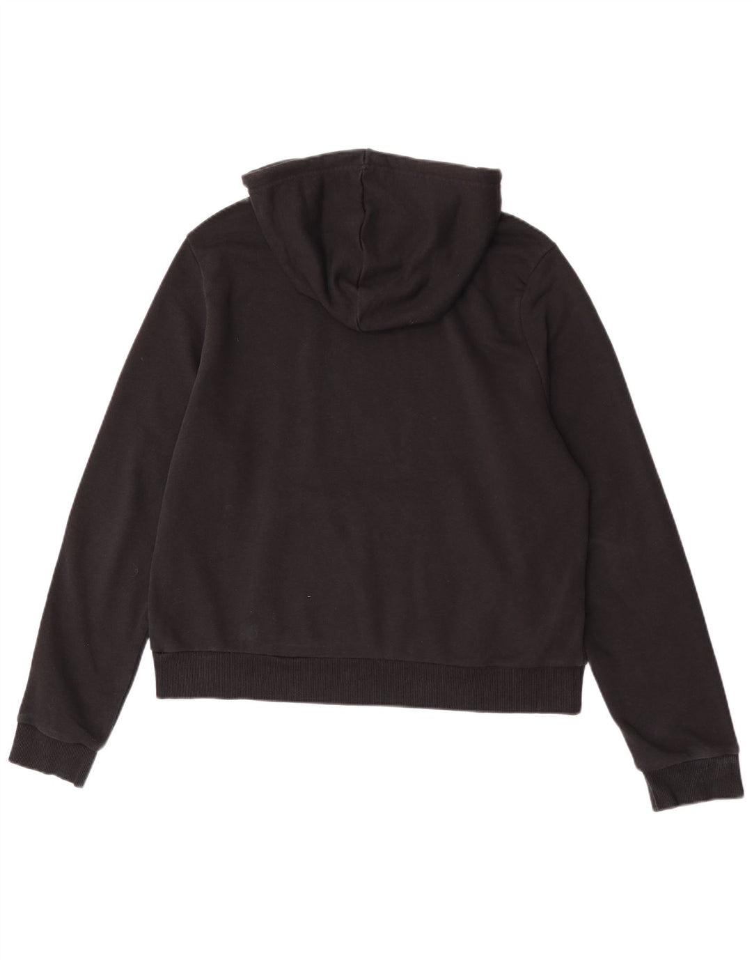 Felpa con cappuccio da uomo Reebok grande in cotone nero