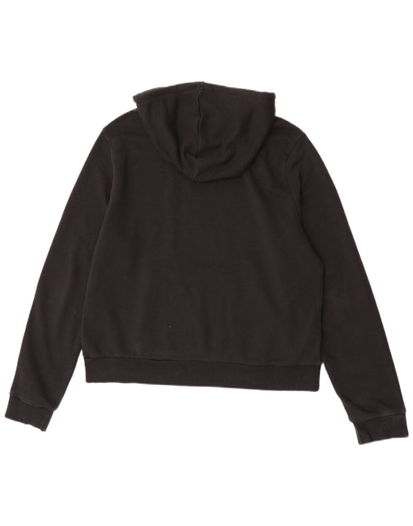 Felpa con cappuccio da uomo Reebok grande in cotone nero