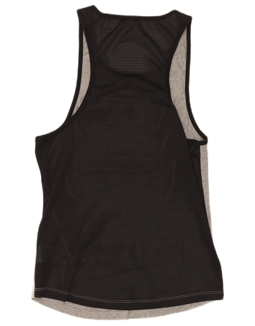 Jack & Jones Canottiera grafica da uomo piccola in cotone chiazzato grigio