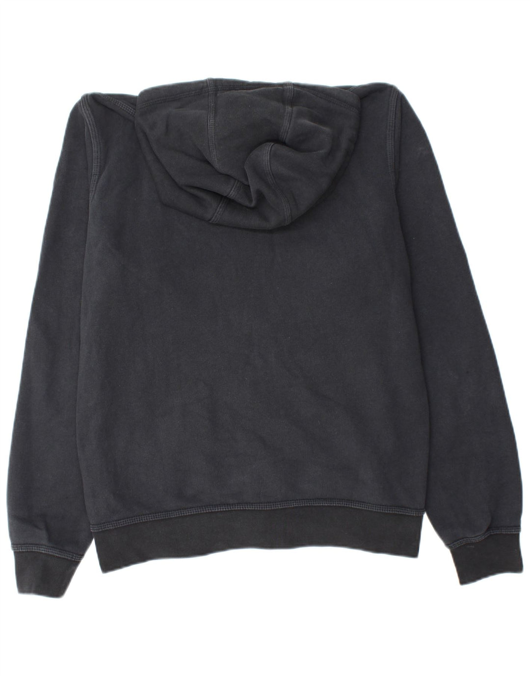 Maglione con cappuccio e zip da uomo NIKE in cotone nero medio