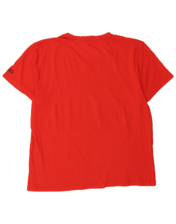 T-shirt grafica da uomo Trussardi Top 2XL Rossa