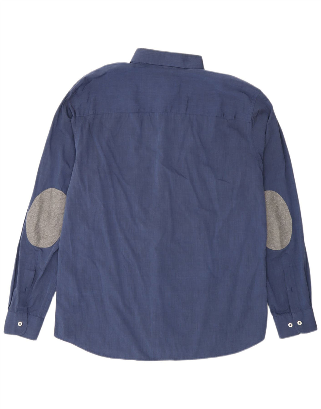 Camicia slim da uomo Jack & Jones XL in cotone blu
