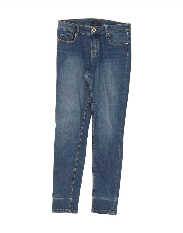 MASSIMO DUTTI Womens Skinny Jeans EU 40 Medium W30 L29 Blue Cotton Vintage Massimo Dutti and Second-Hand Massimo Dutti from Messina Hembry 