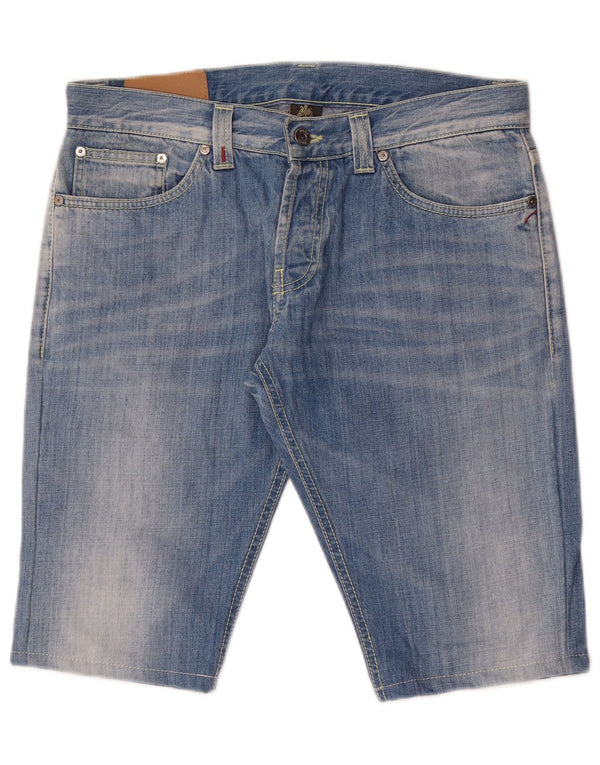Dondup Pantaloncini di jeans Lucky da uomo W34 grandi in cotone blu