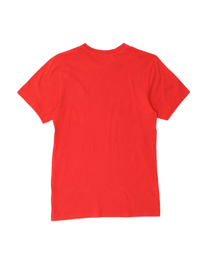 NIKE Mens Graphic T-Shirt Top XS Red Cotton