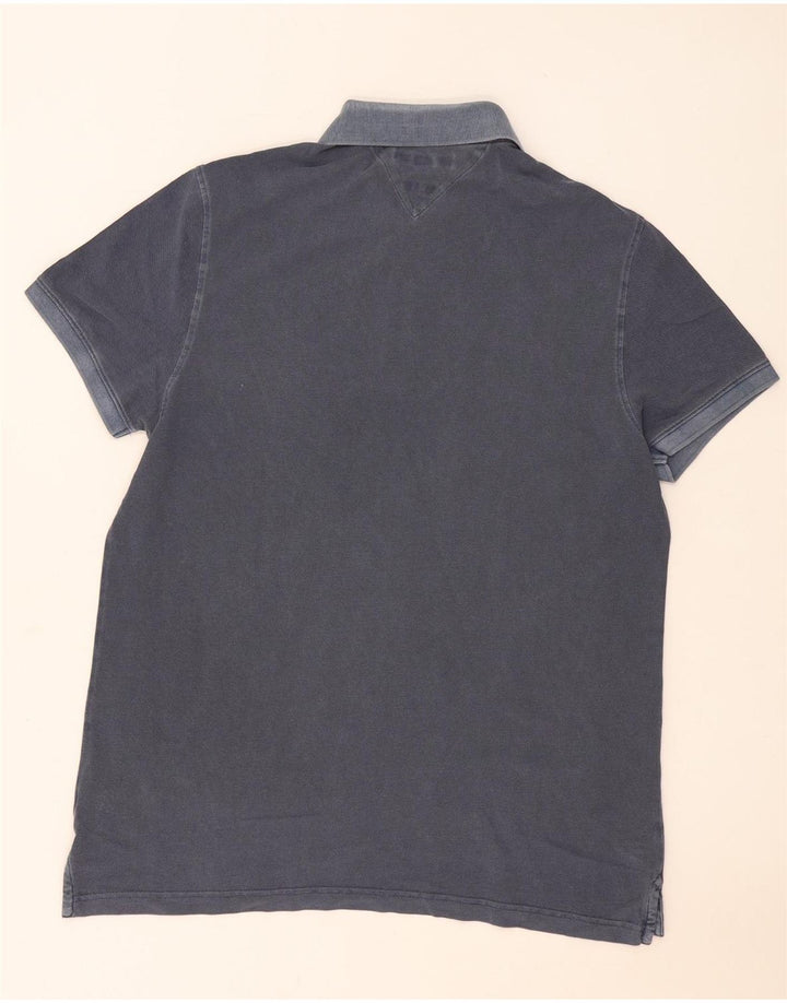Polo da uomo vestibilità regolare Tommy Hilfiger Large Blu Navy