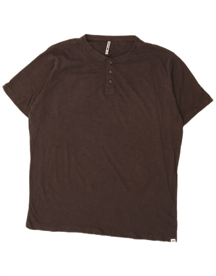 T-shirt da uomo Carrera Top 2XL cotone grigio