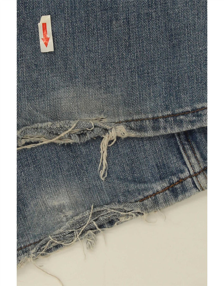 Levi's Uomo 527 Jeans Bootcut W34 L32 Cotone Blu