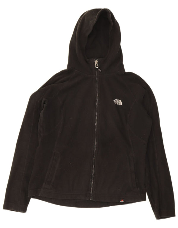 Giacca in pile con cappuccio da donna The North Face UK 12 Medium Nero Poliestere