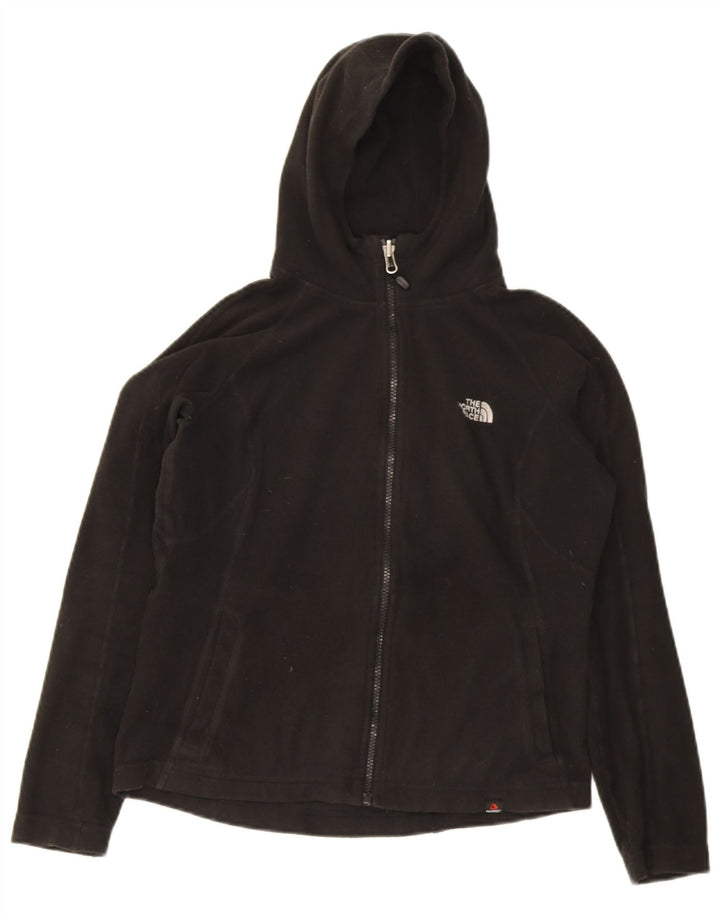 Giacca in pile con cappuccio da donna The North Face UK 12 Medium Nero Poliestere