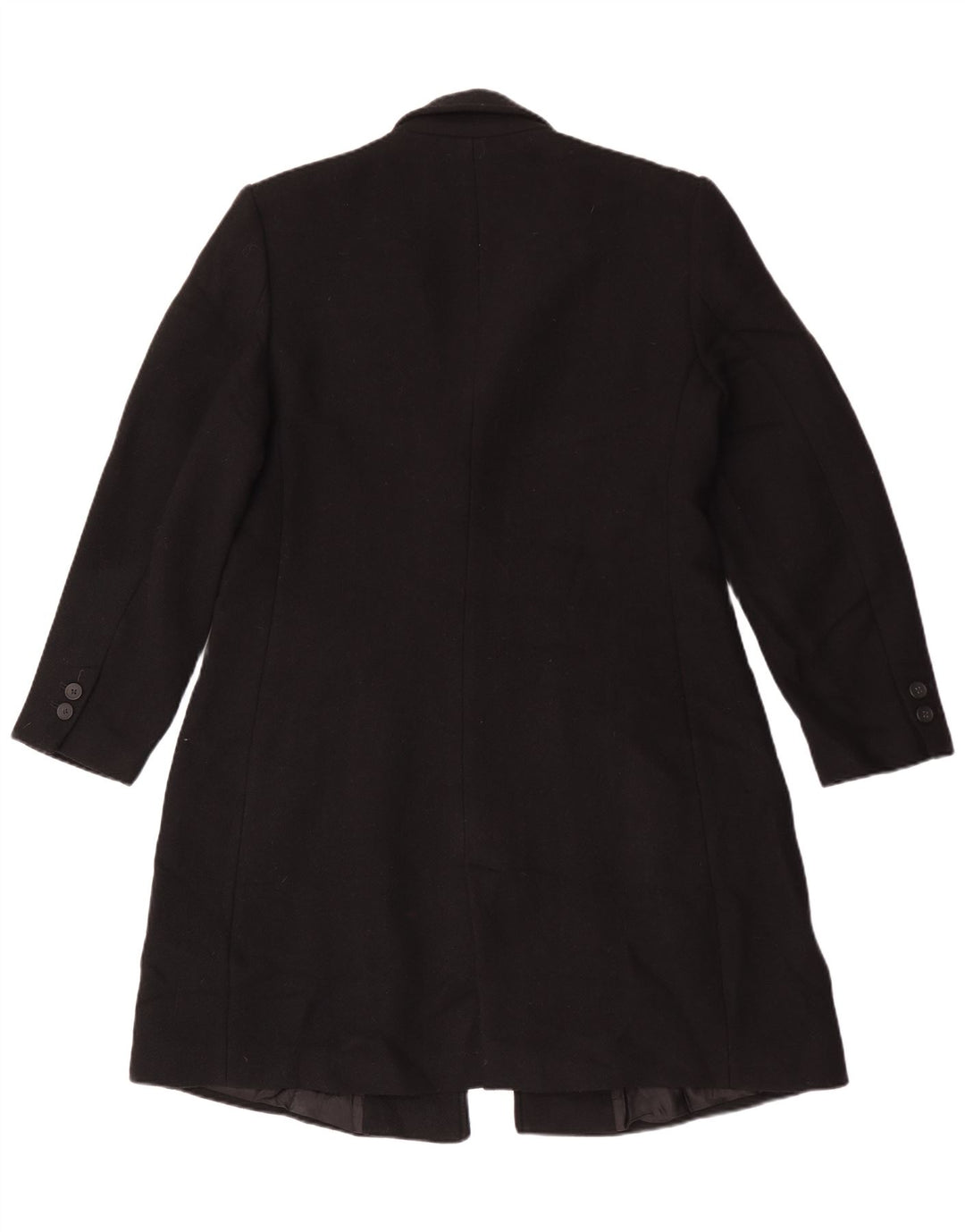Cappotto Zara da donna UK 18 XL in lana nera
