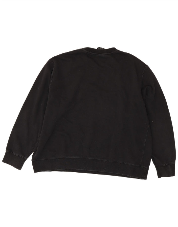 Felpa da uomo NIKE maglione 2XL cotone nero