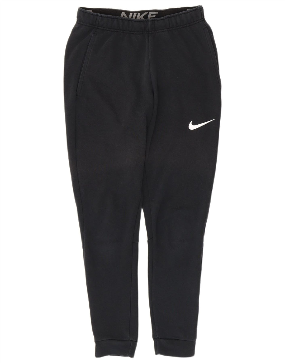 NIKE Pantaloni da tuta da uomo Dri Fit Joggers piccoli in cotone nero