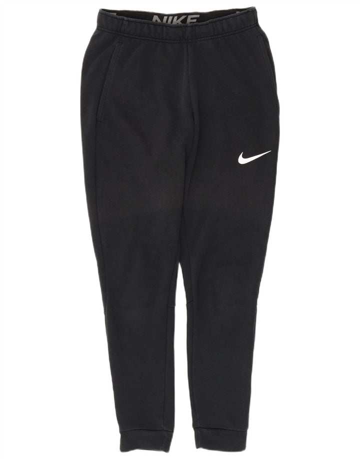 NIKE Pantaloni da tuta da uomo Dri Fit Joggers piccoli in cotone nero
