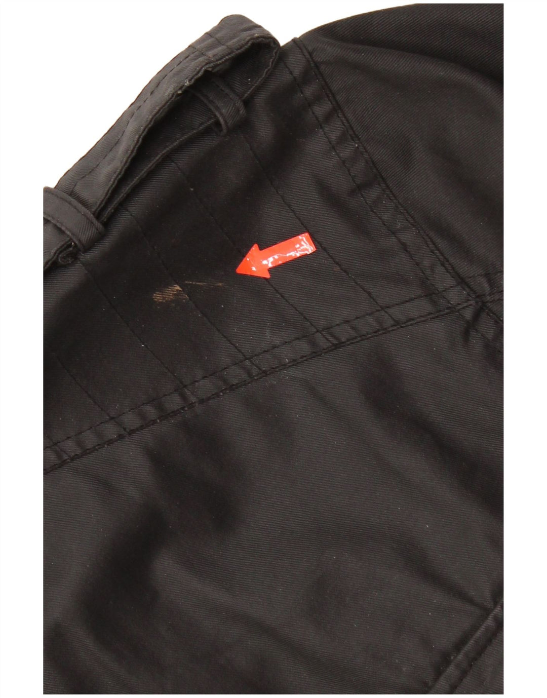 Giacca militare vintage da uomo UK 42 XL in cotone nero