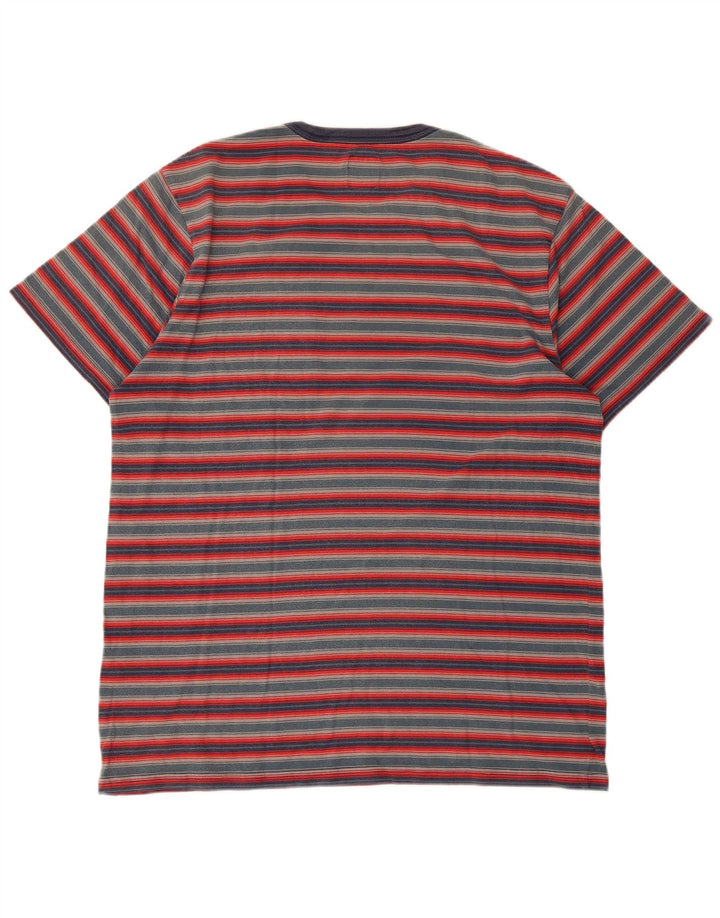 Maglietta da uomo Vans a righe grandi rosse