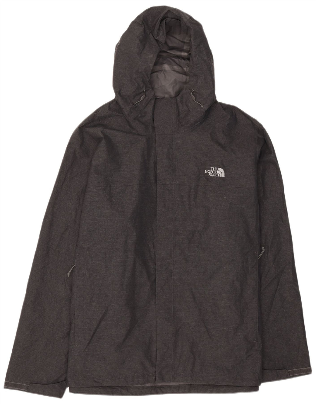 Giacca antipioggia da uomo con cappuccio The North Face UK 46 3XL Grigia