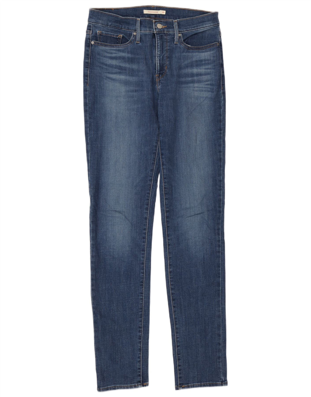 Levi's Donna 312 Shaping Slim Jeans W29 L34 Cotone Blu