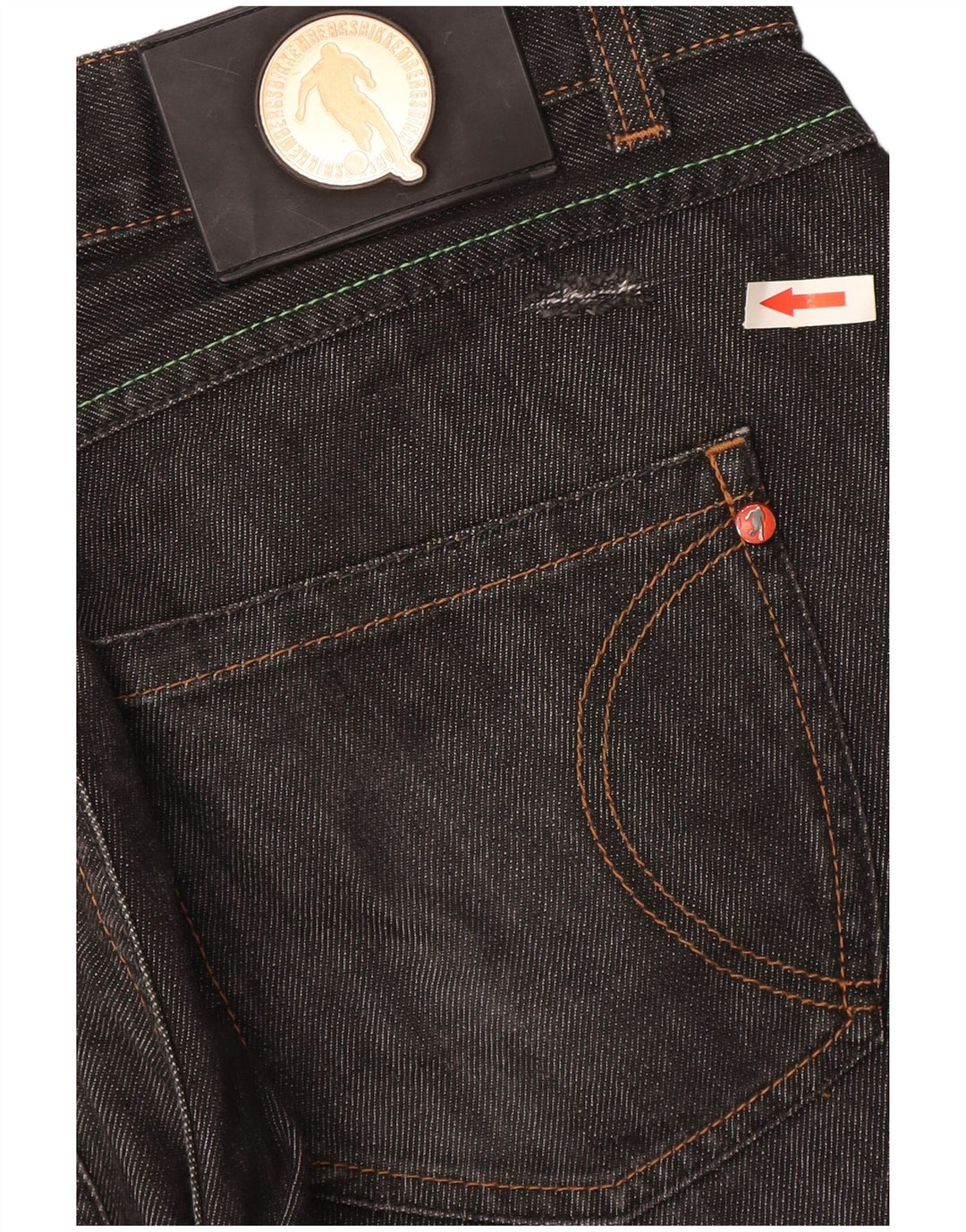 Jeans dritti da uomo Bikkembergs W34 L34 Grigi
