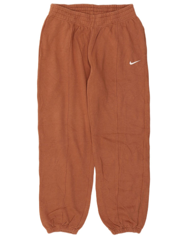 Pantaloni da tuta da uomo Nike Joggers in cotone marrone medio