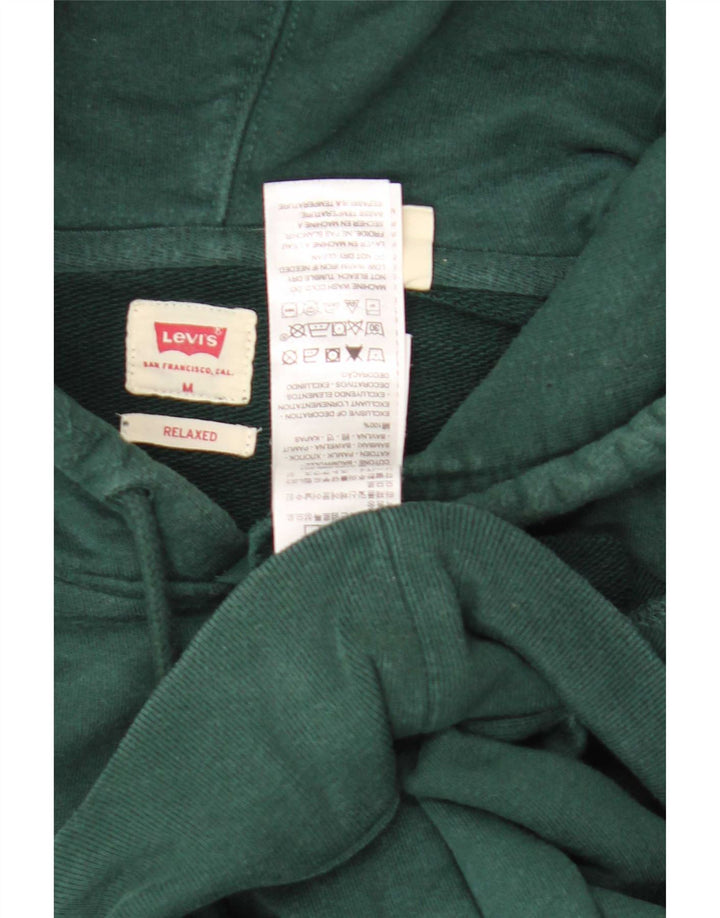 Maglione con cappuccio grafico da uomo Levi's in cotone verde medio